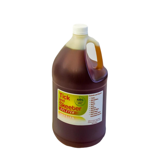 Tick and Skeeter Deleter- Case of 4 - 1 gallon Concentrate